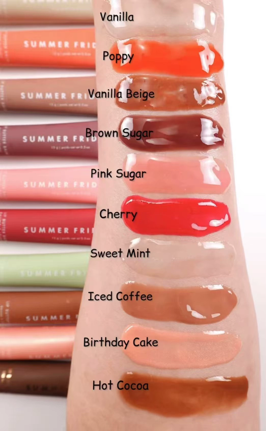 Бальзам для губ Lip Butter Balm (Summer Fridays) с оттенком, увлажняющий бальзам для губ, 10 оттенков