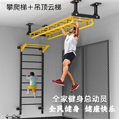はしご家庭用フィットネスの組み合わせ腕力児童室内客間は天井幼稚園の体力訓練器材uを登る