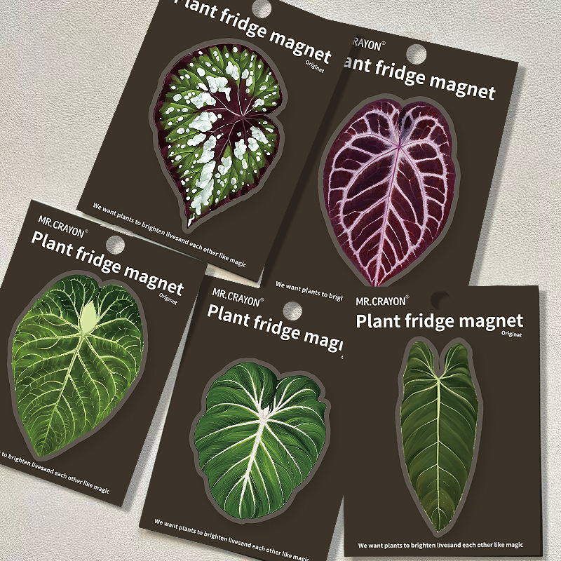 人気の植物冷蔵庫マグネット、クリエイティブな緑の植物冷蔵庫マグネット、花、シンプルでハイエンドの冷蔵庫マグネット、磁気吸引メーカー卸売|undefined