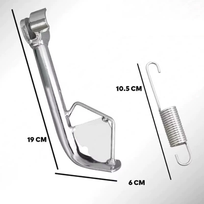 Suitable for Motorcycle Parts in Southeast Asia: Mio I 125 Side Stand, Side Kickstand, Side Support, Single Stand, Parking Stand, Body Frame (Digər kuzov və aksesuarlar) - silver