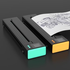 Xiru無線bluetooth霧面写実的ではっきりした高速印刷携帯型タトゥーサーマルプリンタA4転写機