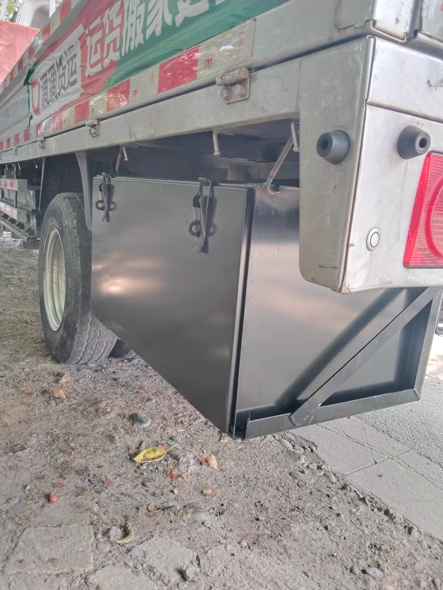 Caja de herramientas de camión de acero grueso gran tamaño Dongfeng Jianghuai Futian Jiefang Heavy Truck Shaanxi Automobile Carry External Case