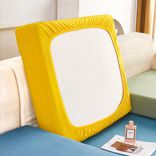 Ice silk elastic sofa cover all-inclusive universal cover new simple modern anti-slip sofa cover summer cover cloth