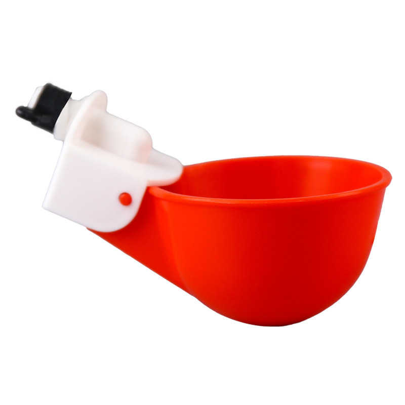 Bebedero automático para aves de corral en existencia, dispensador automático de agua para pollos, venta al por mayor, taza de agua para pollos, bebedero para pollos