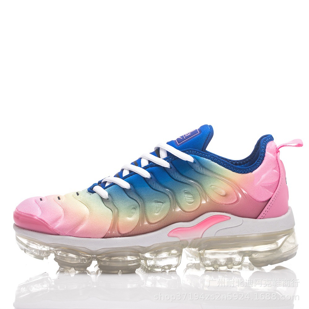 Vapormax TN plus comercio electrónico transfronterizo comercio electrónico zapatos deportivos casuales de corte bajo zapatos para correr con colchón de aire de palma completa