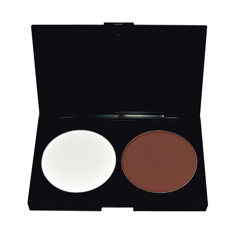 Two-color powder cake repair powder shadow powder four-color makeup artist large plate makeup training school studio professional double repair Two-color powder cake repair powder shadow powder four-color makeup artist large plate makeup training school studio professional double repair