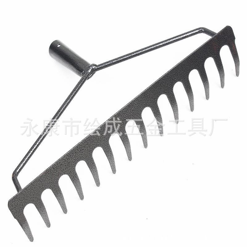永康厂家直销  14齿  全铁  耙头园林耙 冲齿耙平耙