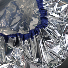 Hairdressing Tools Tinfoil Hat Hair Salon Recyclable 8 Silk Thickened Shower Cap Baked Oil Aluminum Foil Paper Hat Wholesale