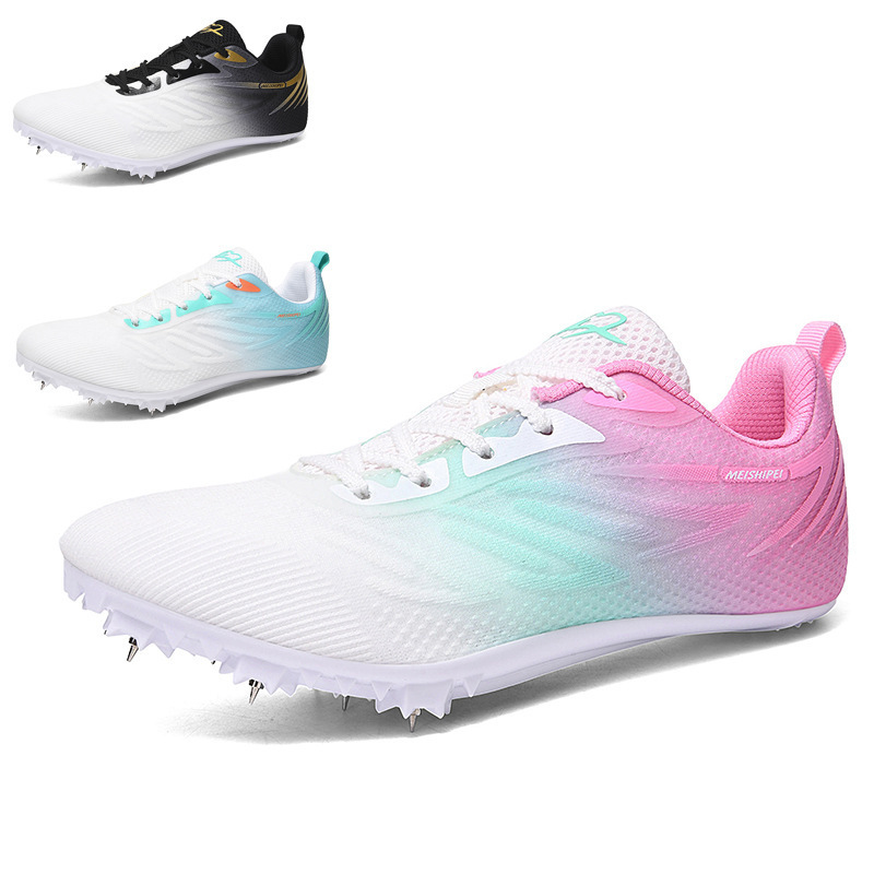 Zapatillas de Atletismo con Clavos de Malla y TPU Ligeras para Pistas