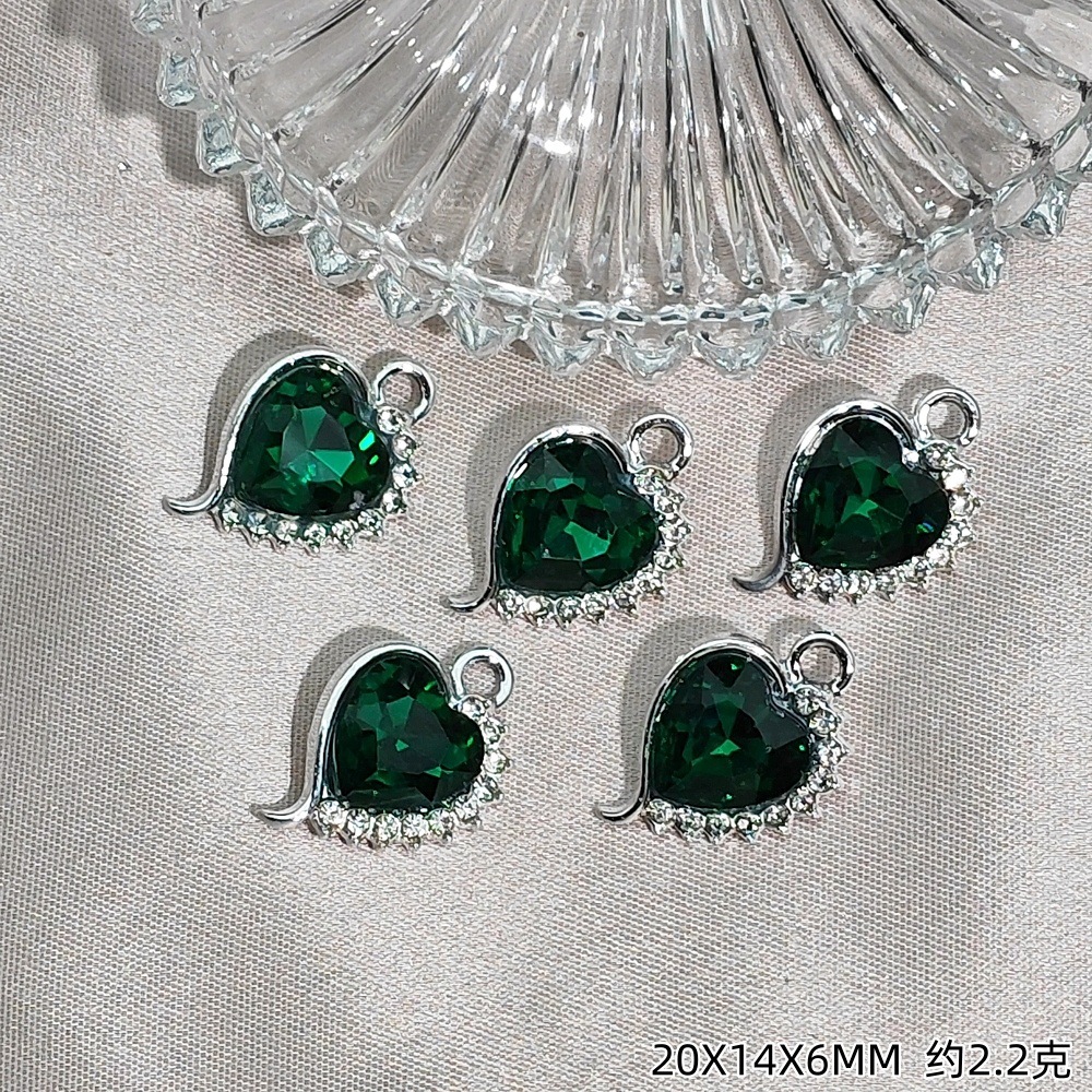 Exquisitos accesorios de joyería colgante de diamante de alta protección ultravioleta al por mayor collar DIY artesanal colgante de materiales de ropa de pulsera