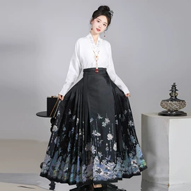 汉服套装;马面裙;童汉服