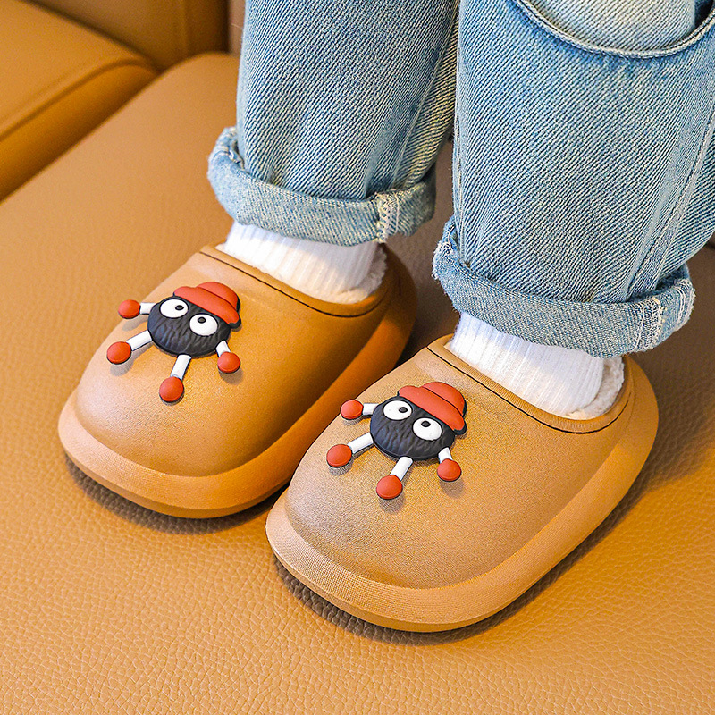 Zapatillas de algodón para niños, zapatillas de invierno para padres, zapatillas de algodón impermeable para niños, zapatillas para niños