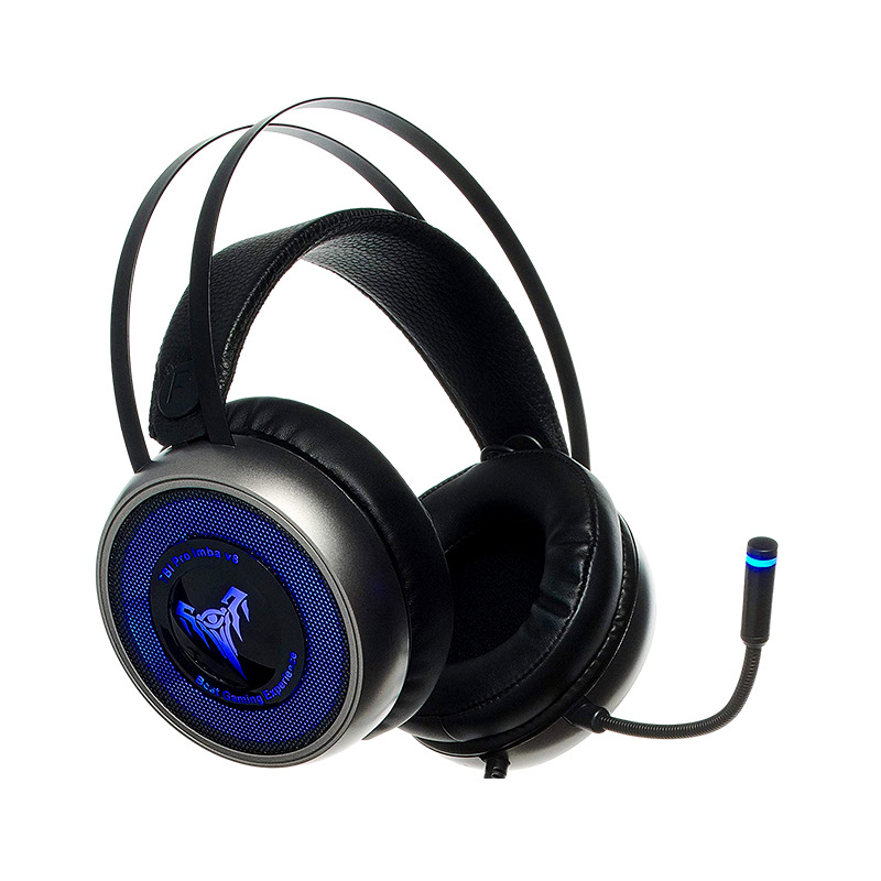 Transfronterizos V8 auriculares PS4 luces de juego Xbox PS5 auriculares auriculares de juego auriculares de cable