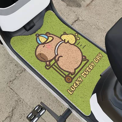 Mat, Cartoon Cute Pedal Mat | Electric vehicle foot mat - kapi-cycling-3050cm-the-wire-loop-material-needs-to-be-cut-by-yourself