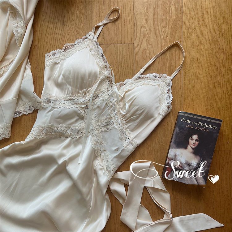 얕은 샴페인 슬링 싱글 피스