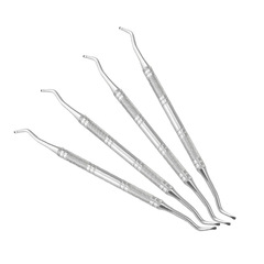 Stainless steel single-head ball nail picker, double-head nail file, manicure tool, nail groove cleaning tool