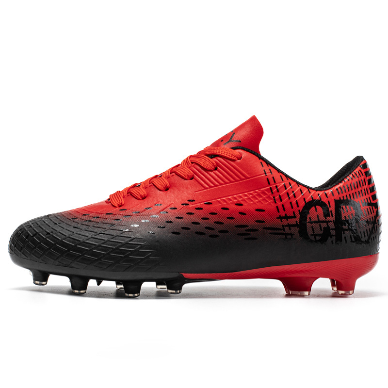 Nail largo - negro y rojo