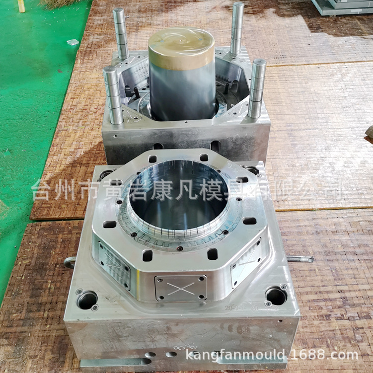 辣酱桶模具 面酱塑胶桶模具，5公斤豆瓣酱食品包装桶模具