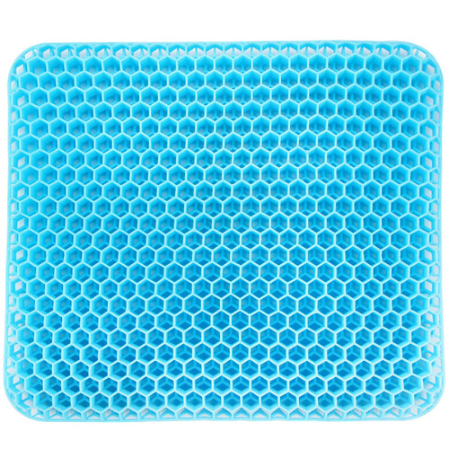 Honeycomb gel cushion silicone soft cushion egg cushion car seat cushion office chair cushion cool breathable ice cushion