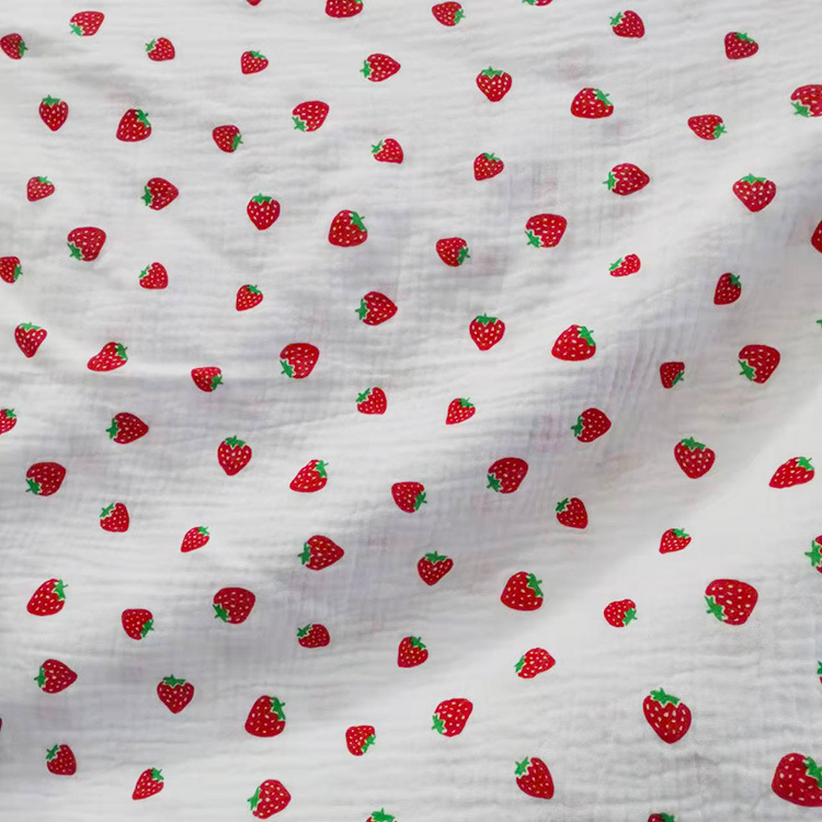 Proveedores de China blanqueado orgánico de doble capa de gaza algodón tulle bebés manta tela