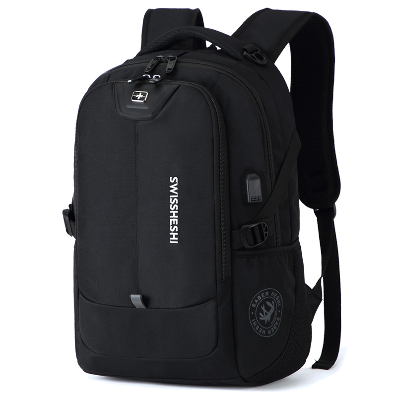 Swiss Army Knife Backpack Large Capacity Business Travel Computer Bag Junior High School Student School Bag Lightweight Business Trip Men's Backpack