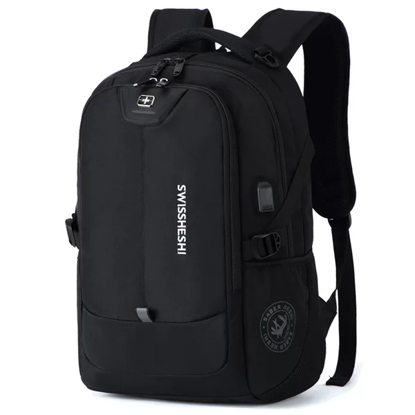 Swiss Army Knife Backpack Large Capacity Business Travel Computer Bag Junior High School Student School Bag Lightweight Business Trip Men's Backpack