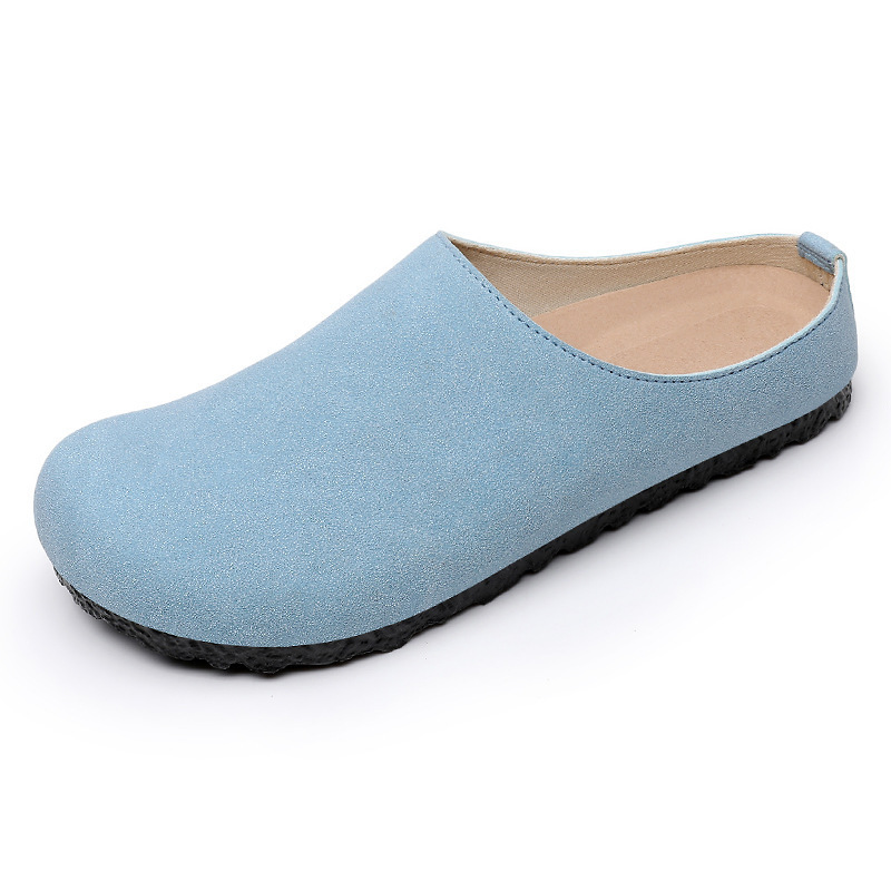 Bocken zapatos de mujer de verano nuevos zapatos de dopamina mitad zapatillas de zapatillas de cuero zapatos de moda image 7
