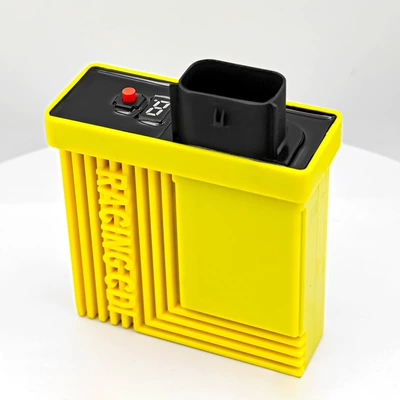 Suitable for Pulsar200Ns High-Performance 9-Map Modified Racing Dc Motorcycle Digital Igniter (Alovlandırıcı (Vozduşka/İqniter)) - bajaj-pulsar-200ns-9-map-button-yellow