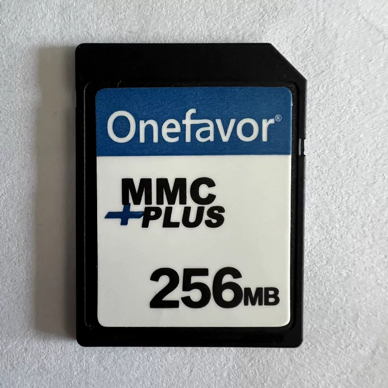 Новейшая оригинальная карта MMC 256М двойной ряд MMC PLUS устаревшая навигационная камера карта памяти заводской тест памяти