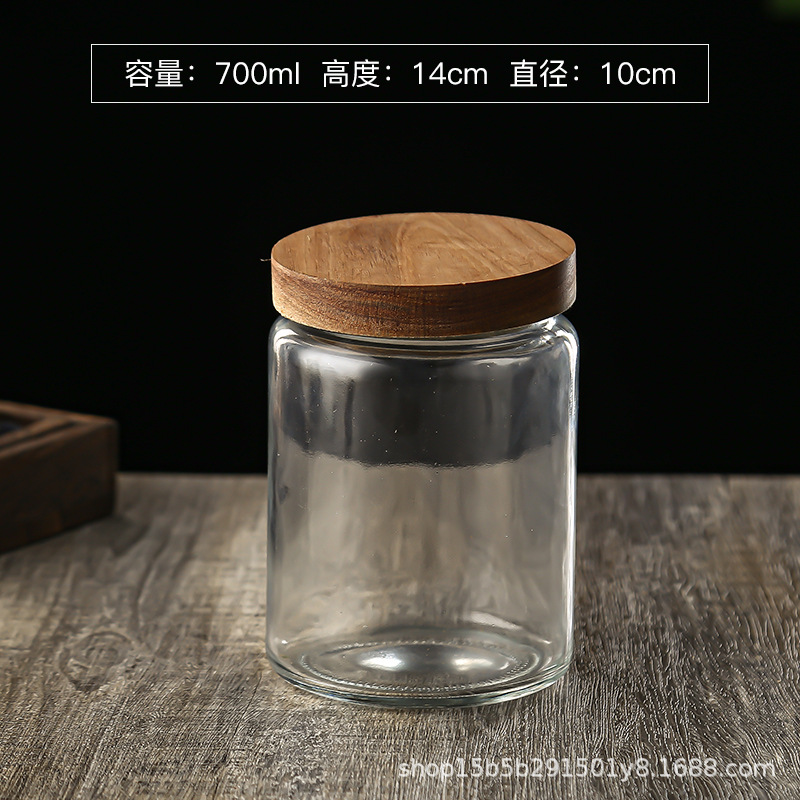 Chino retro Begonia flor vidrio sellado tarro caramelo snack tarro de almacenamiento frutos secos tuerca de almacenamiento tarro