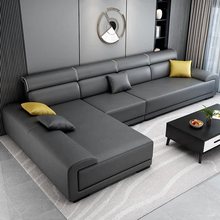 新款北欧布艺沙发简约现代轻奢大小户型客厅整装科技布乳胶新款布