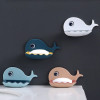 new pattern whale modelling Soap holder Shower Room Leachate double-deck Soap box Soap holder Punch holes Wall mounted Shelf