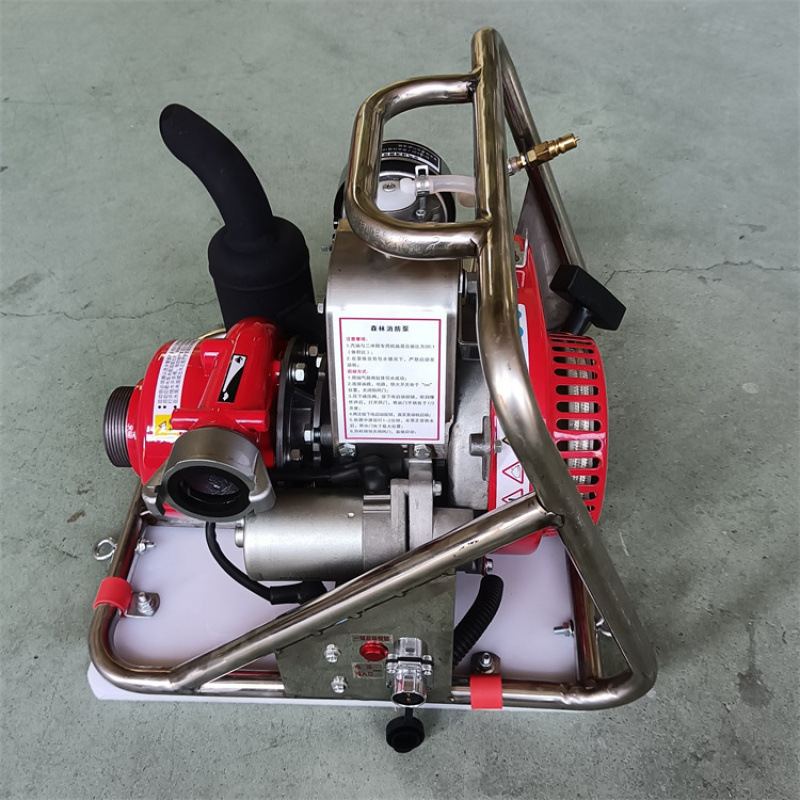 派荣森林消防高压消防水泵4000m水平输送接力水泵电启动离心泵