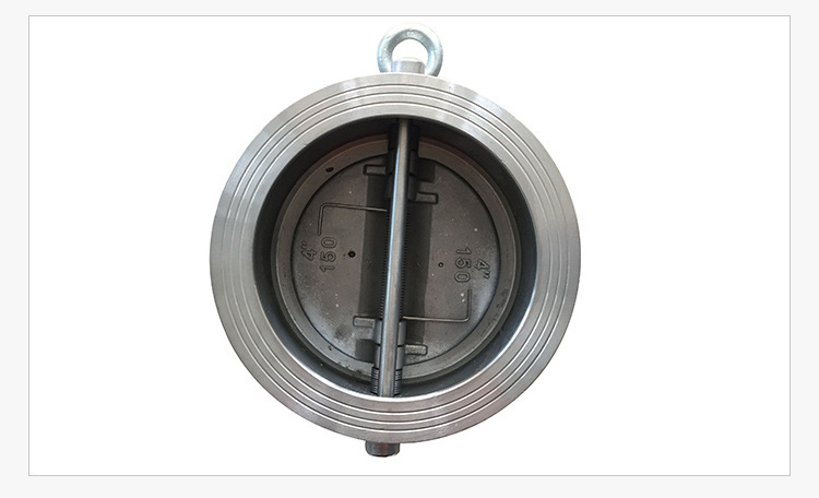 碟型对夹止回阀H76W-16P 逆止阀 蝶形单向阀 双瓣阀