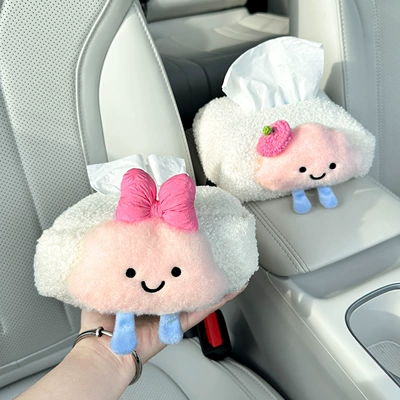 Car tissue box/set | Lambswool