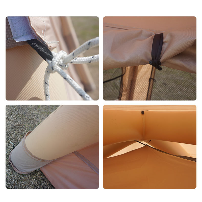 Camping inflables al aire libre camping picnic anti-UV impermeable exquisita multi-personas patio techo cabina al por mayor personalizado