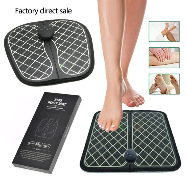 Sole foot pulse massager EMS foot massage machine massage pad foot sole meridian foot fully automatic EMS micro current