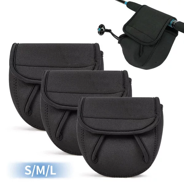 Universal Fishing Reel Bag for Baitcasting Reels, Lightweight Water Drop Reel Bag, Storage Fishing Reel Bag Protective Cover