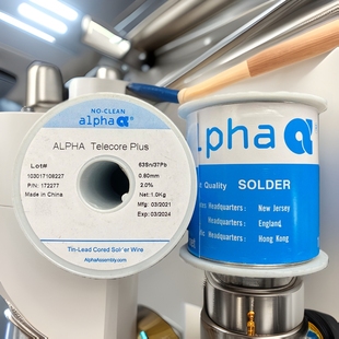 ALPHA Telecore Plus�۷����������U����ϴ���a�z���a��63Sn/37Pb