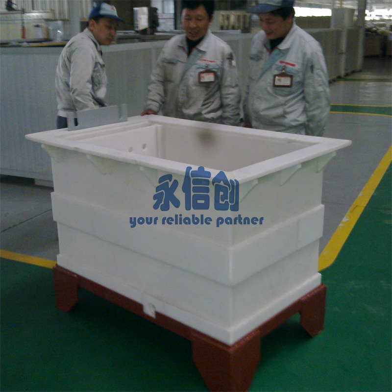PVCPP塑料箱 聚丙烯聚氯乙烯耐腐蚀酸碱槽 厂家订制 可提供图纸