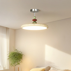 French Cream Style Children's Room Pendant Lamp 2024 New Eye-Care Lamp Creative Mickey Boy and Girl Bedroom Study Room Lamp