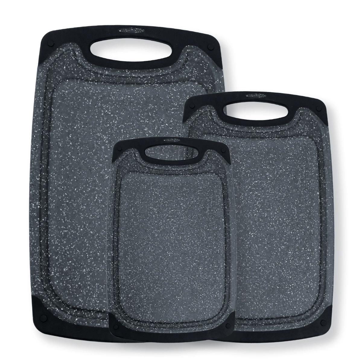 Мраморный набор из трех частей пластиковая разделочная доска из соломы двухсторонняя разделочная доска Кухонная разделочная доска нескользящая и утолщенная сортировка разделочная доска