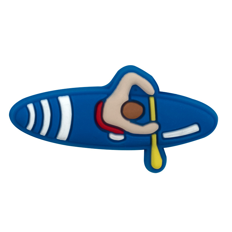 国境を越えたアニメオーストラリアの靴の花の靴は穴の靴の装飾のボタンの部品を掛けます。