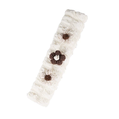 Car Seat Belt Shoulder: Seat belt shoulder pad - puff-pad-shoulder-patch-puff-flower-mikami
