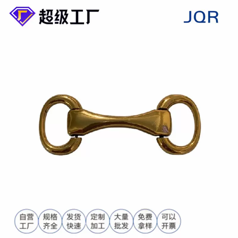 厂家供应拖鞋五金辅料鞋扣鞋花鞋头饰品锌合金金属链条鞋扣卡扣