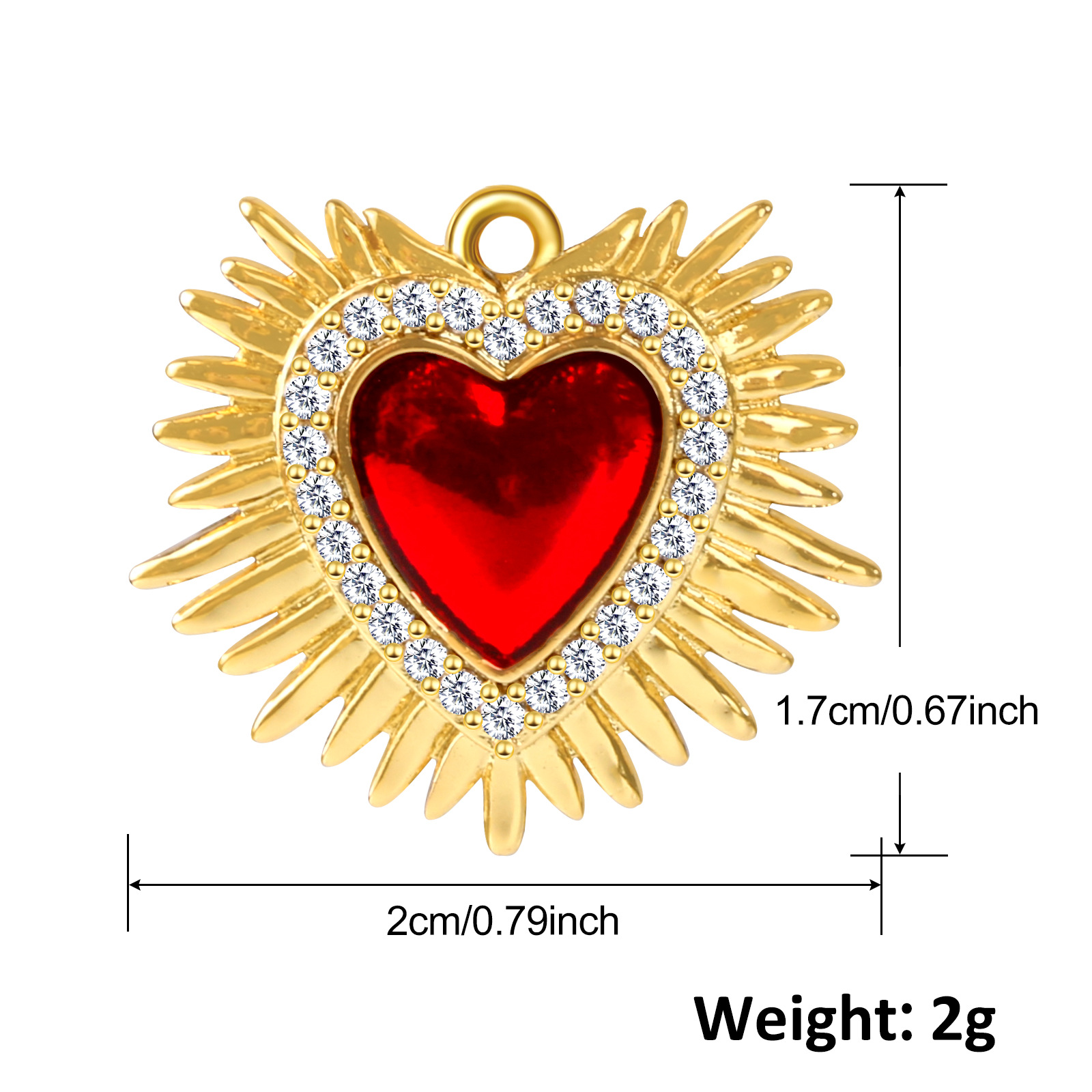 6g Weight Pendant Jewelry Making Type 15*28mm, 20*17mm, 30*14mm Jewelry Making Size Gold Plated Plating Material Gem Inlay Material DIY Jewelry Accessories Classification 1 Piece Quantity Copper Material Cross, Heart Shape, Wings Pattern Polished Finish Inlay Design Retro Style 1 Piece 15*28mm 20*17mm 30*14mm Copper Gem Gold Plated Cross Heart Shape Wings Polished Pendant 2