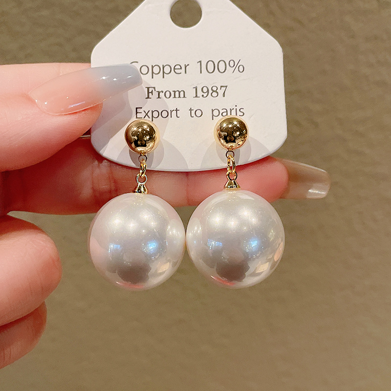 134 silver needle-white (gold plating)