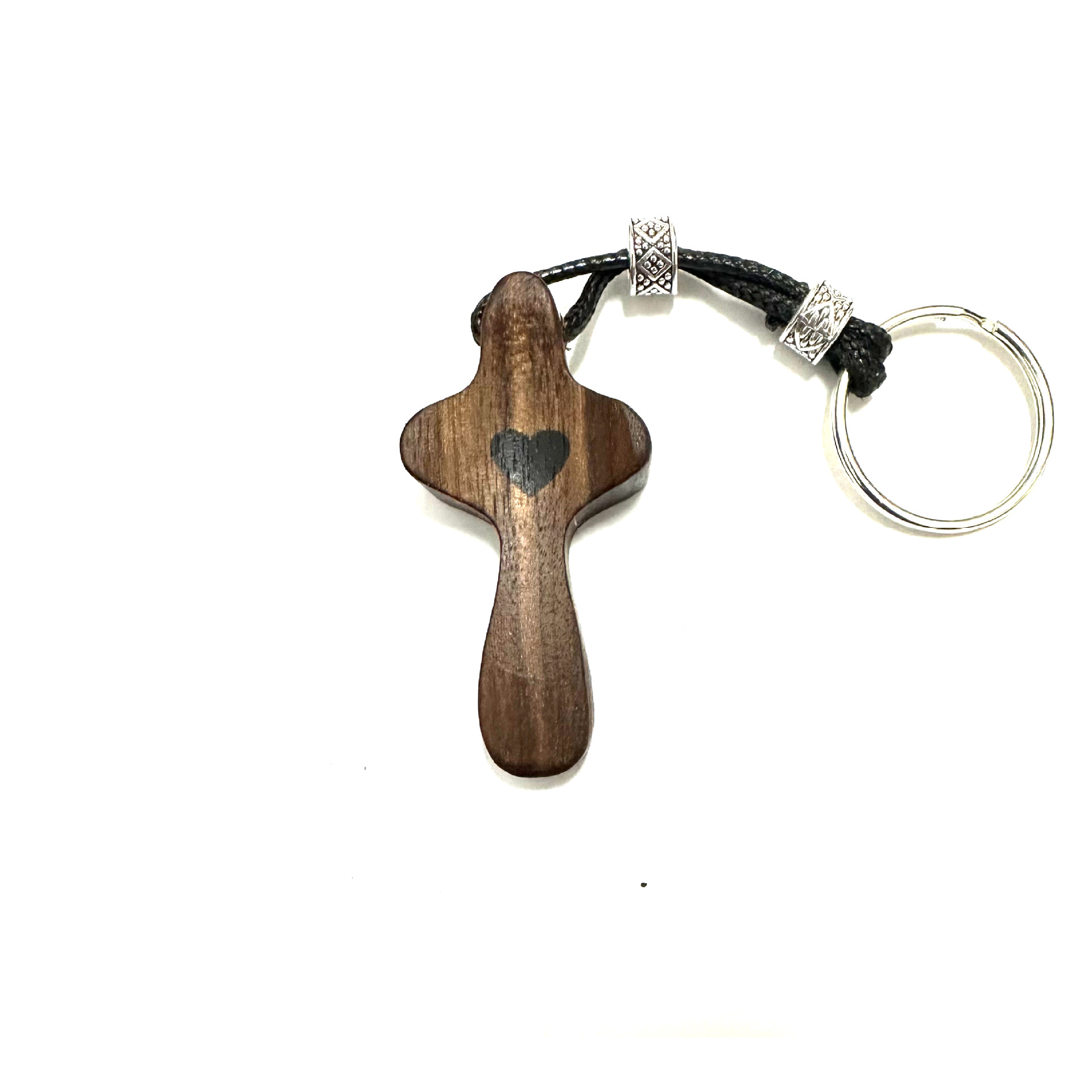 Explosiones transfronterizas manijas cruz de madera de nuez cruz de mano iglesia de Pascua oración regalos religiosos