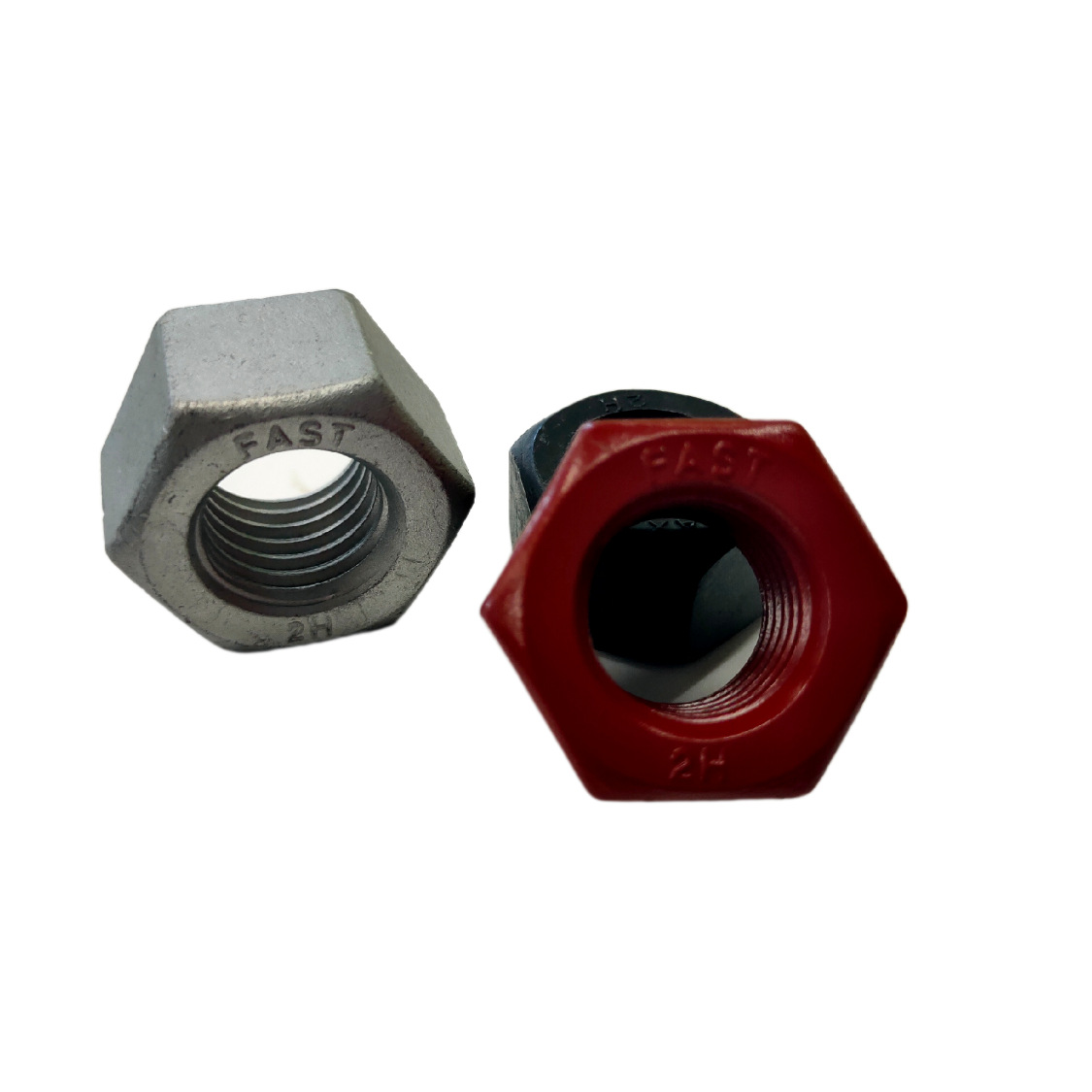 螺母工厂直售美制ASTM 2H/DH重型六角螺母表色可定