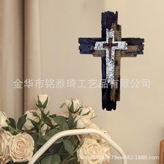 跨境装饰木制墙壁 悬挂艺术原始风格的木制墙艺术品装饰